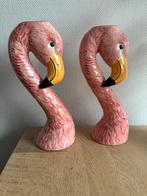 2 x Flamingo hoofd (bloempotje), Antiek en Kunst, Ophalen of Verzenden