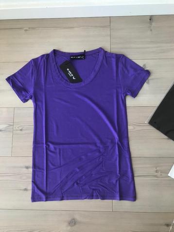 BE AND BE Paars T-Shirt nieuw! Maat S beschikbaar voor biedingen