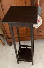 PIED de STALLE plantentafel in notenkleur gaaf decoratief!, Antiek en Kunst, Ophalen of Verzenden