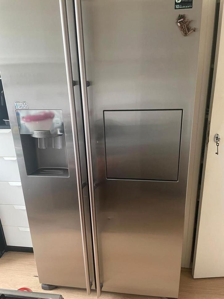samsung amerikaanse koelkast, Witgoed en Apparatuur, Koelkasten en IJskasten, Nieuw, Met vriesvak, 200 liter of meer, 160 cm of meer