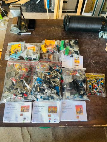 Lego Knights 6090 + 6087 + 6078 + 6059 + 6036 + 6012 + 6022 beschikbaar voor biedingen