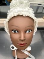 Handgemaakt Kant Baby Mutsje zeer mooi, Antiek en Kunst, Antiek | Kleding en Accessoires, Ophalen of Verzenden, Kinderen