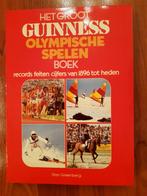 Het Groot Guinness Olympische Spelen Boek van 1896 tot 1984., Guinness Book of Records, Ophalen of Verzenden, Zo goed als nieuw