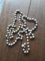 Grote zilveren glazen  antieke kerstkralen, Diversen, Kerst, Ophalen of Verzenden
