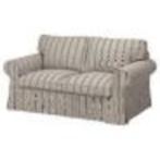 Nieuwe hoes EKTORP 2-zitsbank KARLSHOV beige/veelkleur. ikea, 75 tot 100 cm, Ophalen of Verzenden, Minder dan 150 cm, Stof