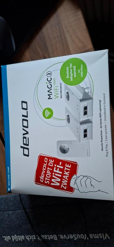 Devolo Magic 2 WiFi next Multiroom Kit, Computers en Software, Powerlines, Nieuw, Ophalen of Verzenden