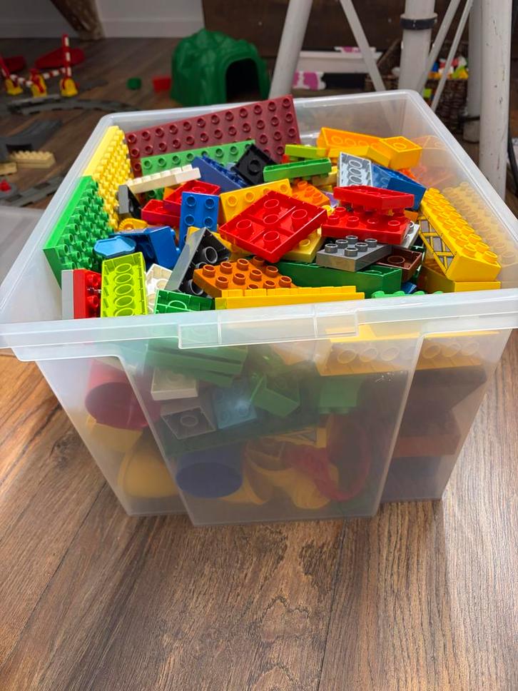 Duplo doos vol Speciale Blokken Uitbreidingsset, Kinderen en Baby's, Speelgoed | Duplo en Lego, Gebruikt, Duplo, Losse stenen