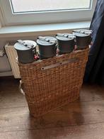 Zwitserse 10,5cm Howitzer Kruitlading Mand, Verzamelen, Militaria | Algemeen, Ophalen, Landmacht, Overige gebieden, Kist of Geocache