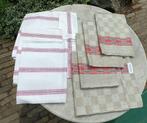 *NIEUWE* Vintage linnen theedoek vaatdoek 50x70 cm (KD1), Huis en Inrichting, Keuken | Textiel, Ophalen of Verzenden, Nieuw, Theedoek of Handdoek