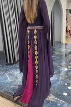 Paarse Hennajurk Kinaelbise Maat M, Kleding | Dames, Maat 38/40 (M), Overige kleuren, Ophalen of Verzenden, Zo goed als nieuw