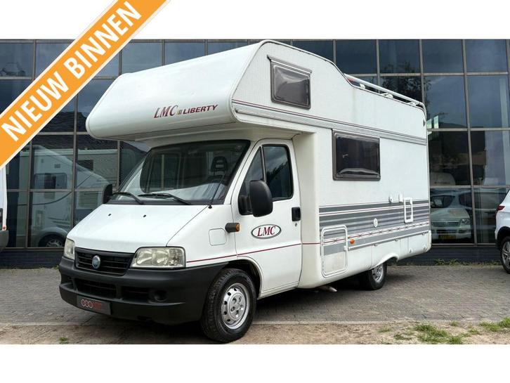 LMC Liberty 2.8JTD 130PK Luifel,Fietsendrager,Boiler, Caravans en Kamperen, Campers, Bedrijf, tot en met 5, LMC, Fiat, Diesel