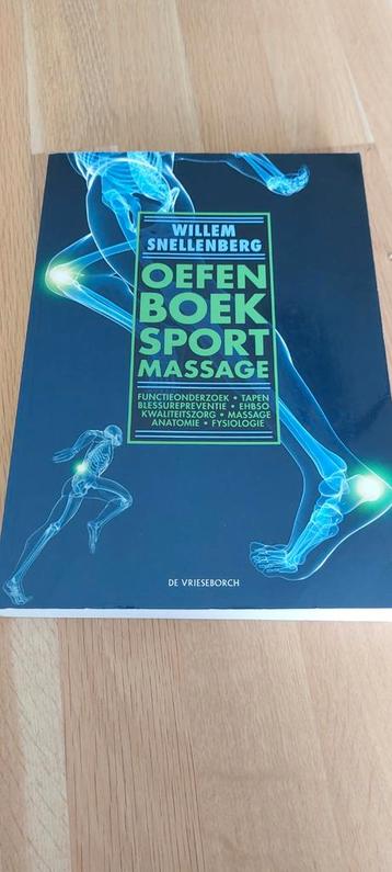 Oefenboek Sportmassage - Willem Snellenberg beschikbaar voor biedingen