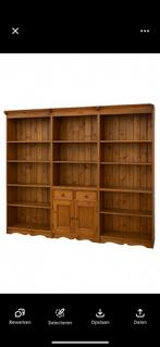 Grote boekenkast in drie delen, Ophalen, Gebruikt, 25 tot 50 cm, 200 cm of meer
