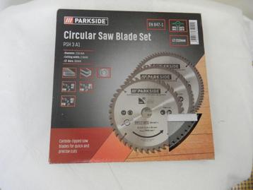 2 x Parkside Cirkelzaagbladen. beschikbaar voor biedingen