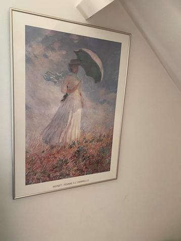 Lijst met poster van Monet beschikbaar voor biedingen