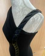 Courtisane lange jurk maat S, Kleding | Dames, Gelegenheidskleding, Overige typen, Zwart, Ophalen of Verzenden, Zo goed als nieuw