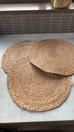 GRATIS AF TE HALEN 3 gevlochten placemats, Ophalen, Zo goed als nieuw, Bord