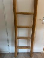 Houten decoratie trap, Huis en Inrichting, Woonaccessoires | Wanddecoraties, Ophalen, Zo goed als nieuw