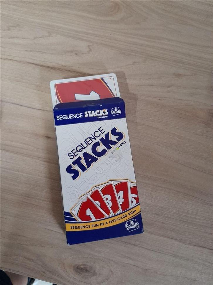 Sequence Stacks - s1762, Hobby en Vrije tijd, Gezelschapsspellen | Bordspellen, Zo goed als nieuw, Ophalen of Verzenden