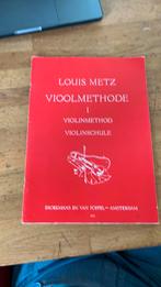 Louis Metz vioolmethode 1, Ophalen of Verzenden, Zo goed als nieuw