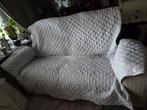 Bankhoes licht grijs, Ophalen of Verzenden, Zo goed als nieuw, 75 tot 100 cm, Tweepersoons