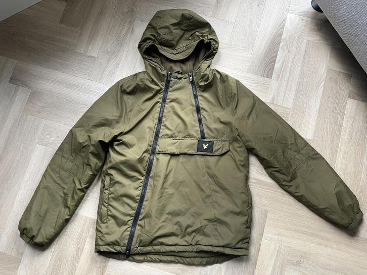 Lyle & Scott jas groen maat 14/15 jaar, Kinderen en Baby's, Kinderkleding | Maat 164, Zo goed als nieuw, Jongen, Jas, Ophalen of Verzenden