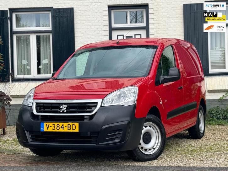 Peugeot Partner 122 1.6 BlueHDi 75 L1 Pro|Cruise|Airco|PDC|N, Auto's, Bestelauto's, Bedrijf, Te koop, ABS, Airconditioning, Boordcomputer