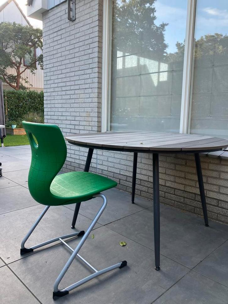 (school) stoelen - Meerdere Beschikbaar! €25,- p.s., Huis en Inrichting, Stoelen, Gebruikt, Vijf, Zes of meer stoelen, Metaal
