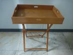 Mooie oude BUTTLERTRAY opklapbaar .Massief hout, Ophalen