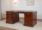 Klassiek Engels bureau 180x90 partnerdesk (NIEUW), Huis en Inrichting, Ophalen of Verzenden, Zo goed als nieuw