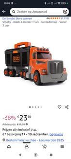 Speelgoed Smoby Black & Decker Truck 3+, Ophalen of Verzenden, Nieuw, Jongen