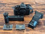 Canon New F-1 met AE Power Winder FN en Speed Finder., Ophalen, Gebruikt, Spiegelreflex, Canon