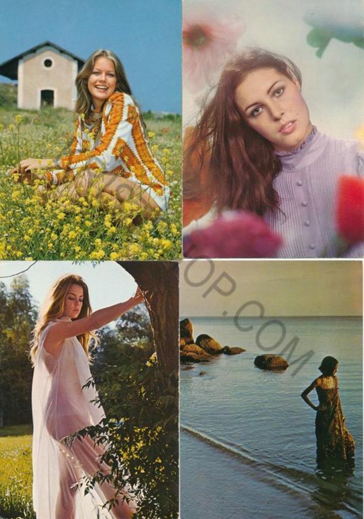 56 pin-up kaarten (dames en koppels) ongelopen kaarten, Verzamelen, Ansichtkaarten | Themakaarten, Ongelopen, 1960 tot 1980, Overige thema's