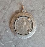 1/2 Zwitserse Frank (zilver) als sieraad in muntring., Sieraden, Tassen en Uiterlijk, Ophalen of Verzenden, Zilver