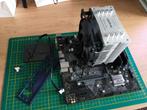 ASUS Prime B450M-A en extra's, Computers en Software, Moederborden, DDR4, Ophalen of Verzenden, Zo goed als nieuw, Socket AM4