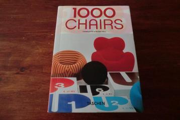boek - 1000 chairs - Charlotte & Peter Fiell / stoelen beschikbaar voor biedingen