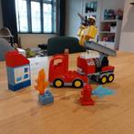 Duplo brandweer, Kinderen en Baby's, Speelgoed | Duplo en Lego, Duplo, Ophalen of Verzenden, Zo goed als nieuw