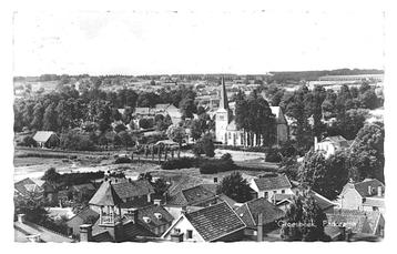 975871 Groesbeek panorama 1964 Gelopen met postzegel  beschikbaar voor biedingen