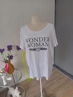 T-shirt wonder woman, maat xl, nieuw, Ophalen, Wit, Maat 46/48 (XL) of groter, Nieuw