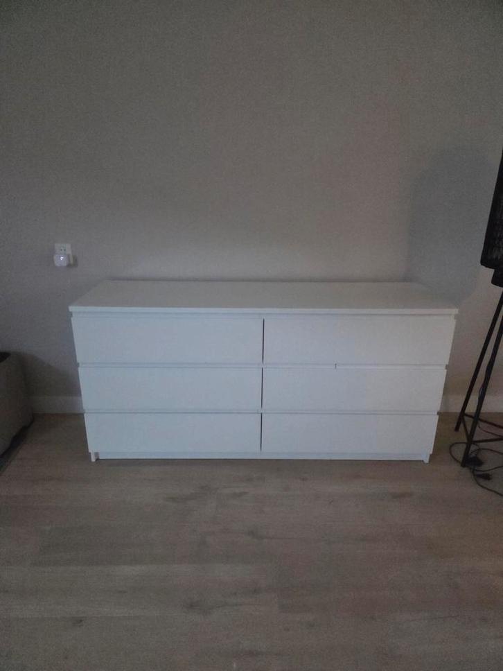 IKEA Malm Kast 160cm kleine beschadiging, Huis en Inrichting, Kasten | Dressoirs, Gebruikt, 150 tot 200 cm, 25 tot 50 cm, Ophalen
