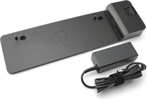 HP Ultra Slim dock 2013 dockingstation docking met voeding, Computers en Software, Dockingstations, Zo goed als nieuw, Docking station