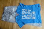 Grijze broek maat 33 + shirt Cool Cat maat L, Ophalen of Verzenden, Gedragen, Maat 52/54 (L), Grijs