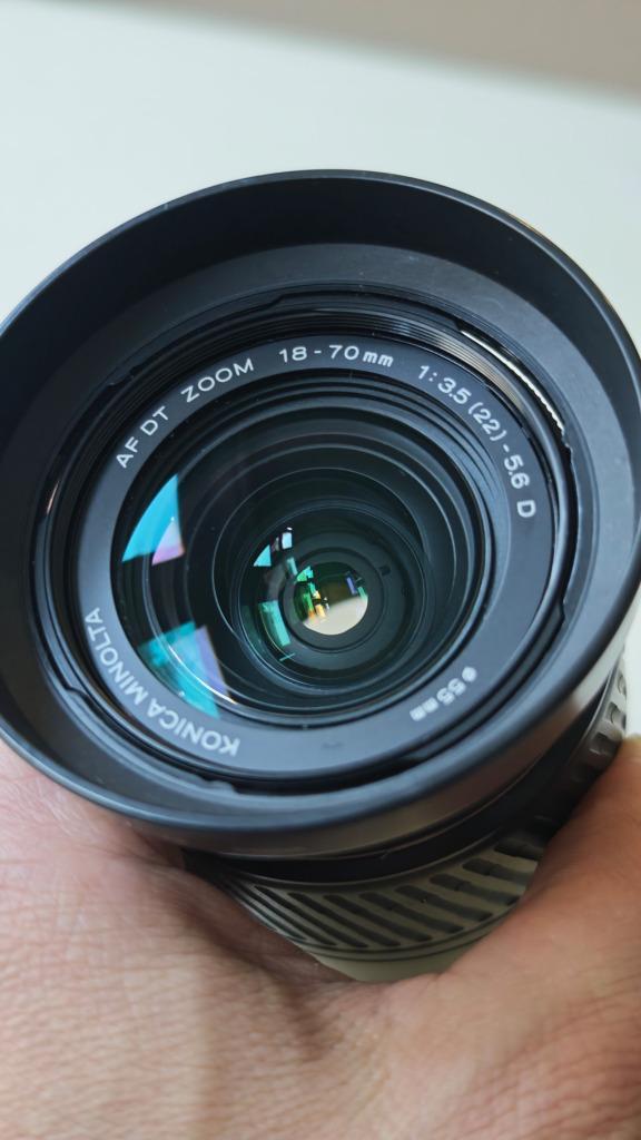 Konica Minolta AF DT 18-70mm lens, Audio, Tv en Foto, Fotocamera's Digitaal, Konica, 8 keer of meer, Ophalen of Verzenden