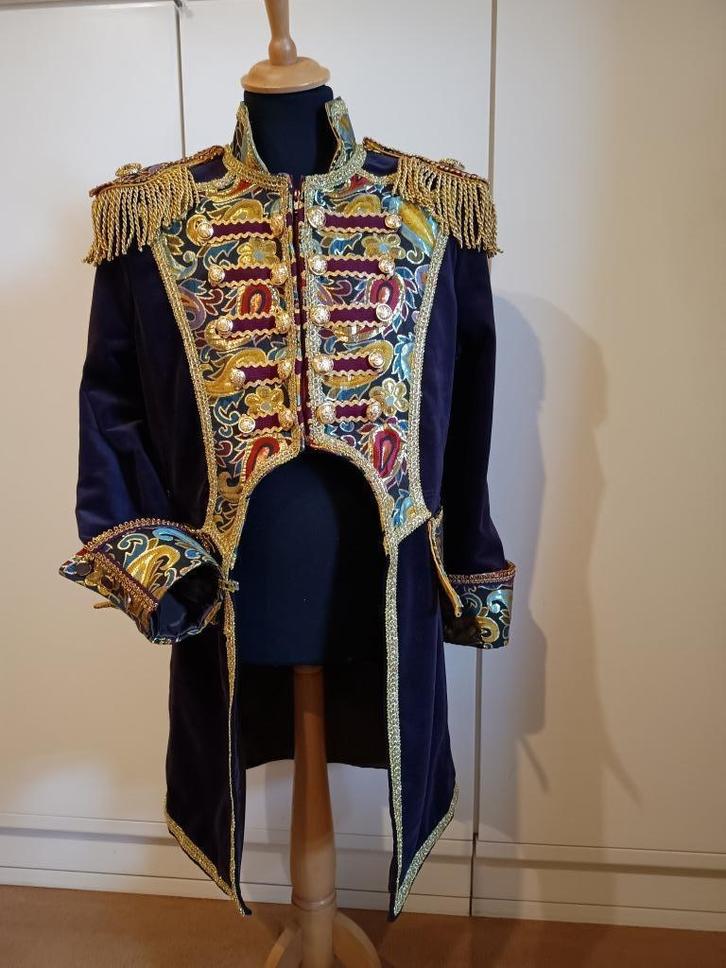 Carnavalsjas lakei markies Bridgerton, Kleding | Heren, Carnavalskleding en Feestkleding, Nieuw, Kleding, Carnaval, Maat 52/54 (L)