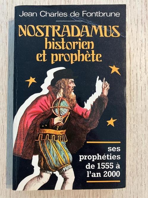 Boek : Nostradamus historien et prophète (Français), Boeken, Esoterie en Spiritualiteit, Zo goed als nieuw, Achtergrond en Informatie