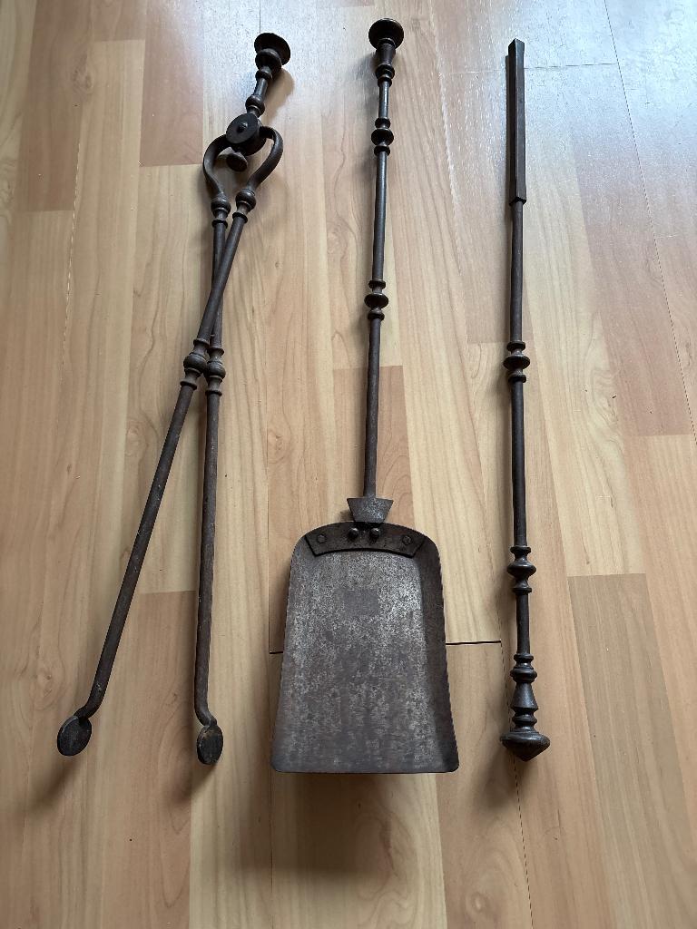 Haard set ongeveer 70 jaar oud, Ophalen, Gebruikt, Vrijstaande haard, Overige soorten