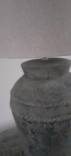 Kruiklamp, linnen kap, Aura Peeperkorn, Huis en Inrichting, Ophalen, Gebruikt