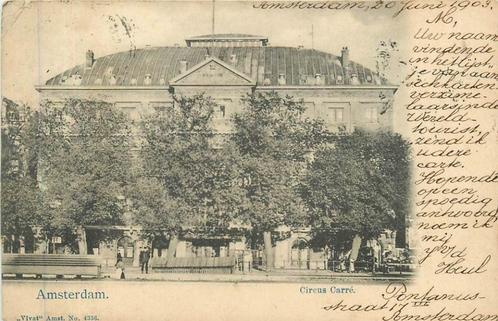 (304-067-001) Amsterdam Circus Carré, Verzamelen, Ansichtkaarten | Nederland, Noord-Holland, Verzenden