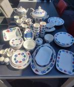 Boerenbond service soepterrine, thee pot, en diverse, Antiek en Kunst, Antiek | Servies compleet, Ophalen of Verzenden