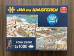 Jan van Haasteren: 2x 1000 - Break a Leg en Elfstedentocht, Hobby en Vrije tijd, Ophalen of Verzenden, 500 t/m 1500 stukjes, Zo goed als nieuw